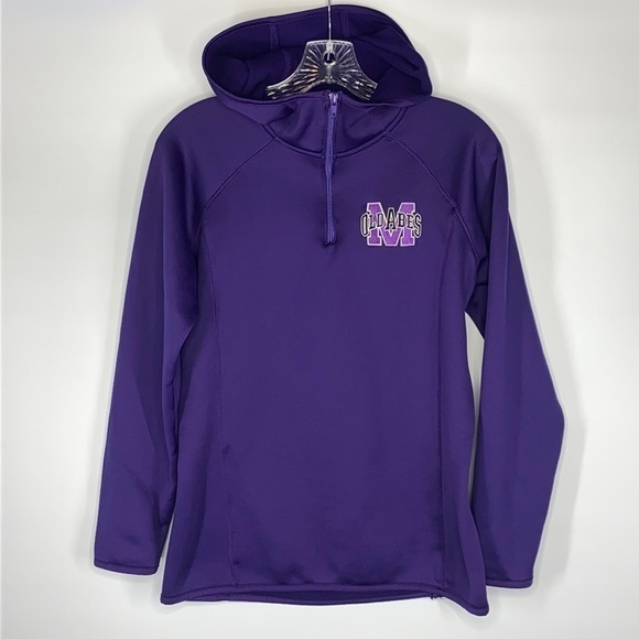 Old Abe Memorial High School Eau Claire, Wisconsin 1/4 Zip Sweatshirt NWOT - Picture 1 of 6